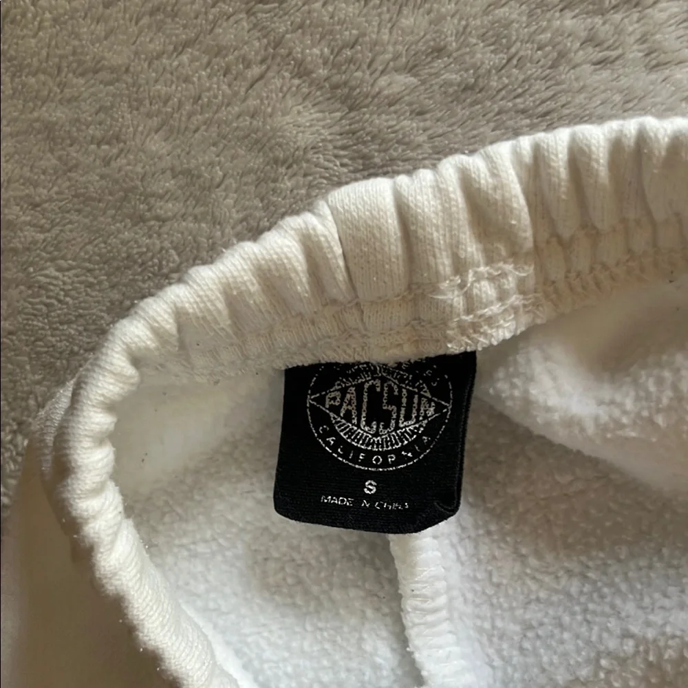 Pacific Sunwear PacSun White Athletic Women's Shorts S - Picture 6 of 6